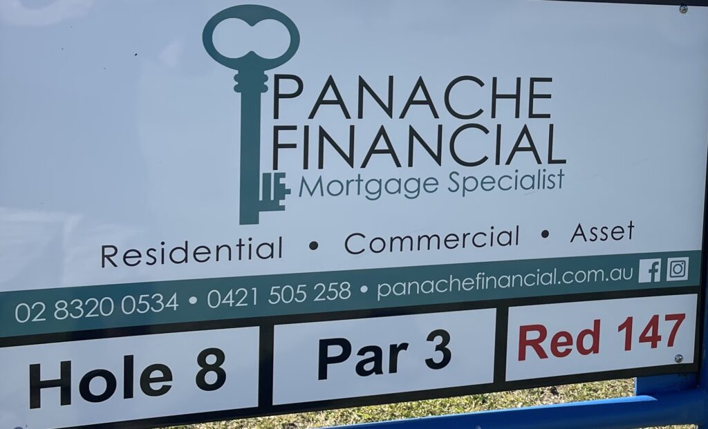 Hole 8 Sponsored by Panache Financial
